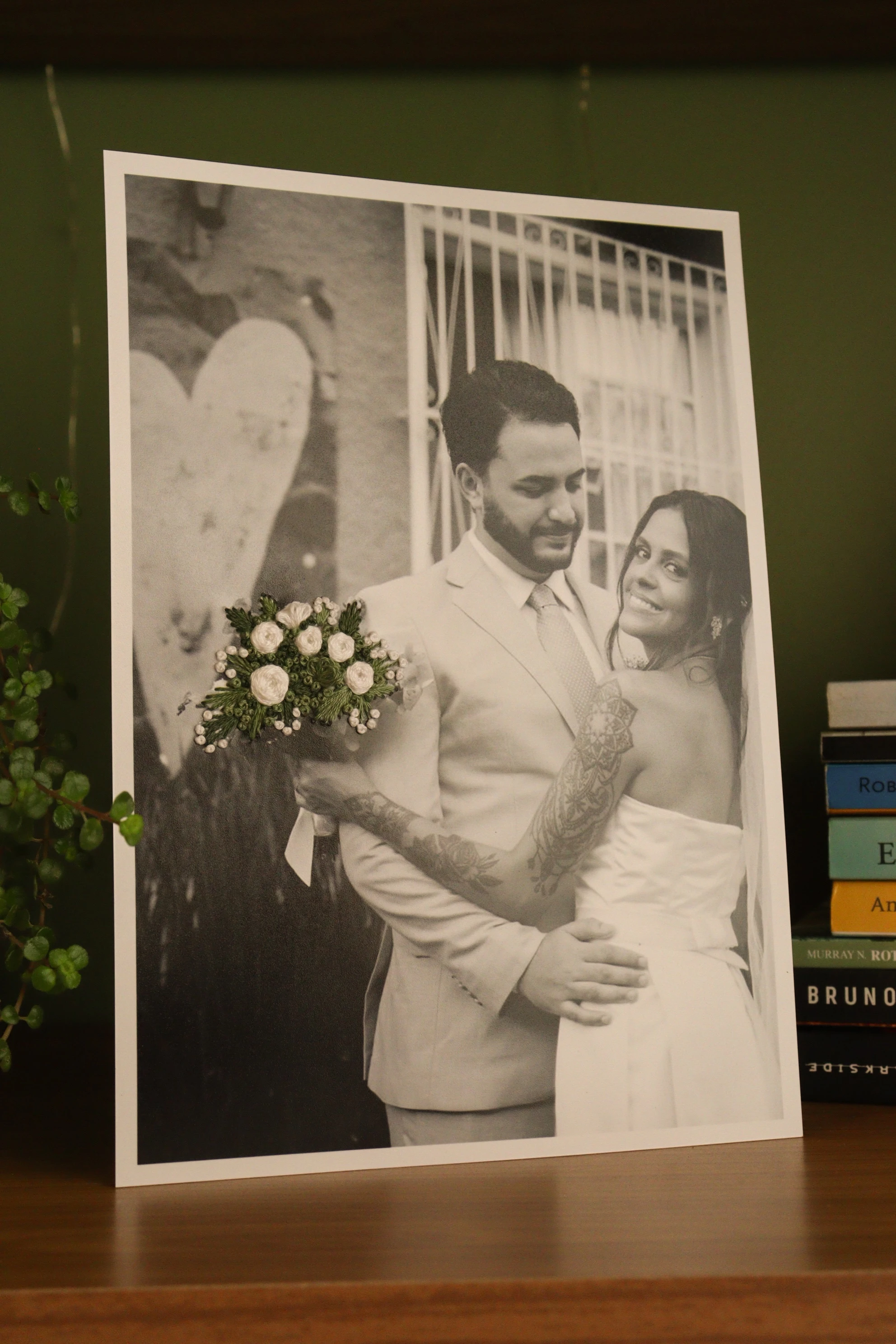 Bordado em fotografia